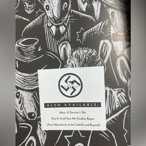 "MAUS I" A SURVIVOR'S TALE: MY FATHER BLEEDS HISTORY (1992) by Art Spiegelman - Picture 4 of 7